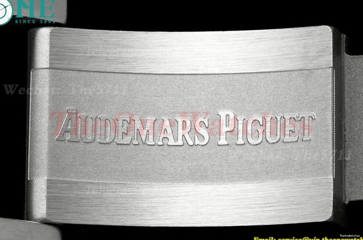 Clone TKF SS A4302 41mm White Dial Oak 15500 SS Royal Super 0227